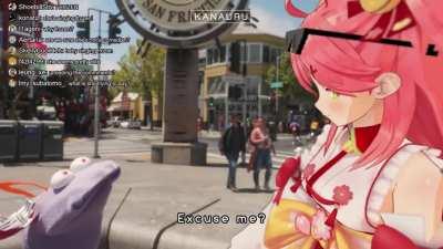 lol Coco gets surprise visit from an elite tourist while in San Francisco