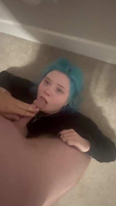 Fuck my face to shut me up