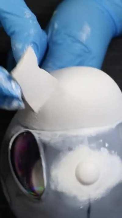 Made a Dratini art doll and filmed the whole process! Took about a week of work.