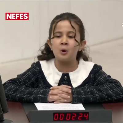 TBMM Çocuk Özel Oturumu'nda kürsüye çıkan çocuk: 