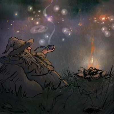 Greetings weary travelers! This is a resting place from all the Burnie memes. Take a load off and take a gander at the stars with Gandalf for as long as you’d like