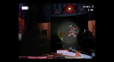 Is he... uh... supposed to be there?