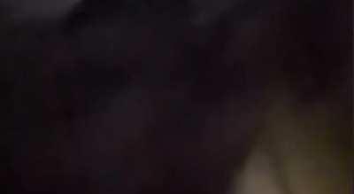 This kid slides down the stairs