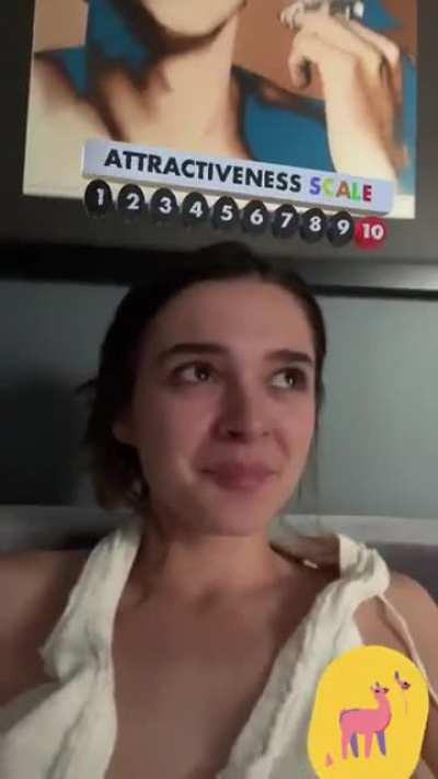 Charlotte Lawrence's Nip Slip - via Tiktok