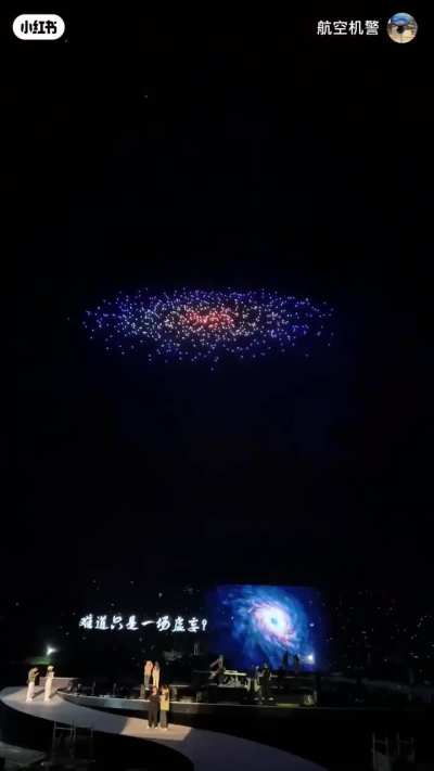 Drone shows preparations