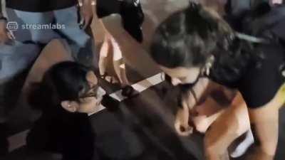 Gunfight breaks out in Atlanta. NSFW. VOLUME WARNING. Video by Regg Inkagnedo