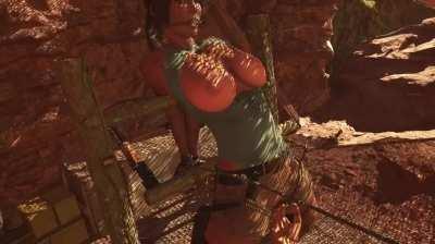 Lara getting fingered