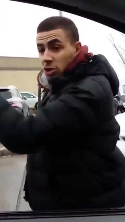 Road rage after man drives down one way street