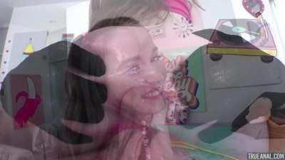 Hazel Moore's Open Asshole