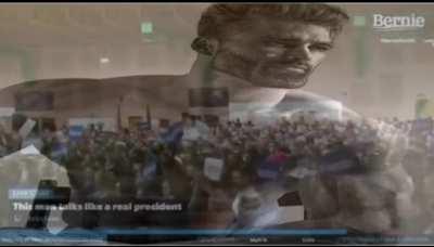 The moment when Bernie went from auth left to auth right