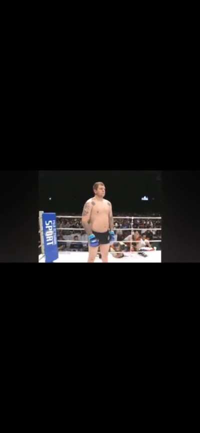 Aleksander Emelianenko is 22 here, but looks 38. Scary man