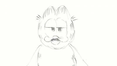 Chris Pratt as Garfield - animation by me