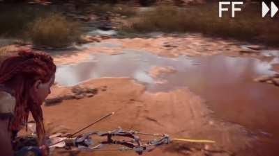 The detail of a puddle of water evaporating