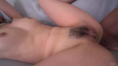 Yui Hatano takes another filling on the couch