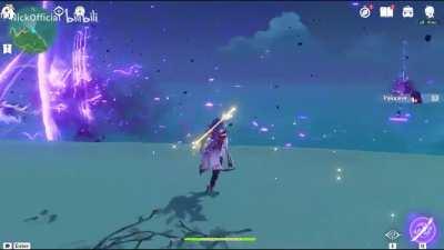 Playable Raiden Shogun With Boss Moves