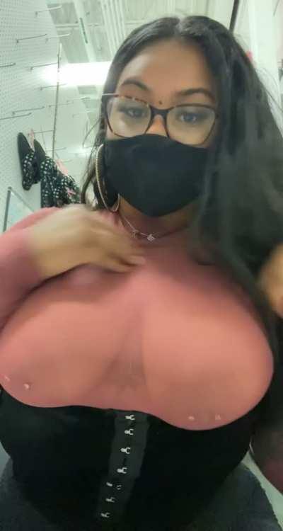 Being a slut at work 👀