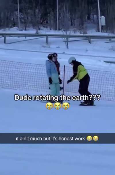 Gotta keep it spinning