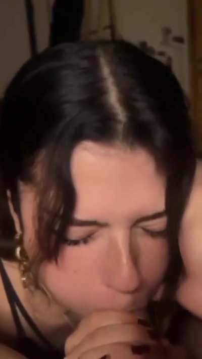 Amateur Big Dick Blowjob