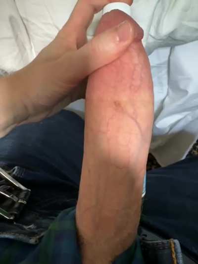 Is he even as long as this is thick?