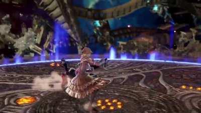 Ame Ground Pounds Everyone (Soulcalibur VI)