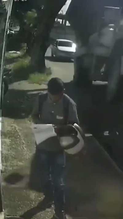 Just going about your business, then this happens…