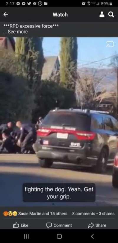 California, Redding officer suspended for stomping on suspect's head while K9 bites him.