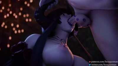 Eliza Messy Facefuck (Bouquetman) [Tekken]