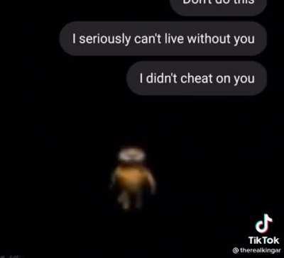 He dudnt mean to send that 😭