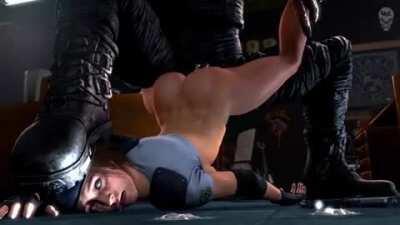 Jill vs. Nemesis (HVL) [Resident Evil]