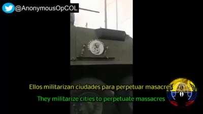 Colombian anonymous operation gave a communicate