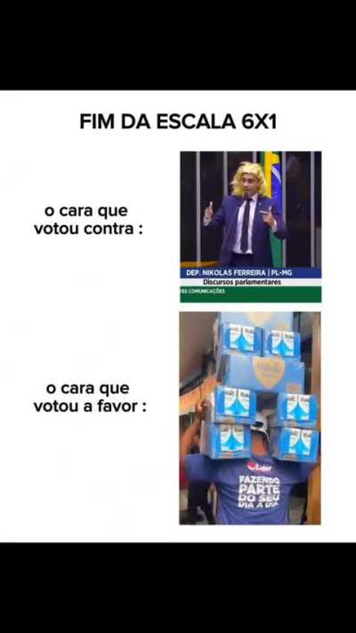 EU GOSTO DE TRABALHAR 7 DIAS NA SEMANA.