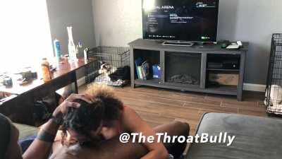 Cum through and chill