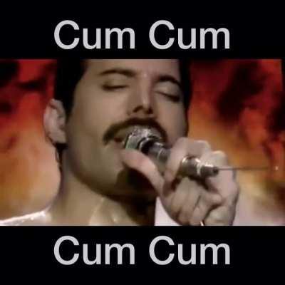 Feddie Mercury naughty word (don’t tell dad I posted this)! 🙀🙀🙀💦💦💦