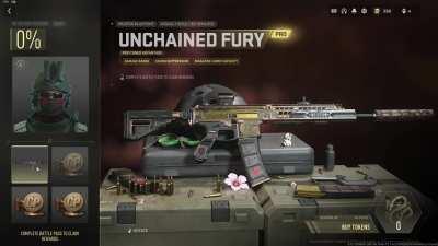 Final Tier Battle Pass weapon blueprint is animated