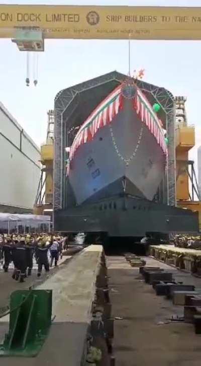 Ships out of water always get me, even when things go right