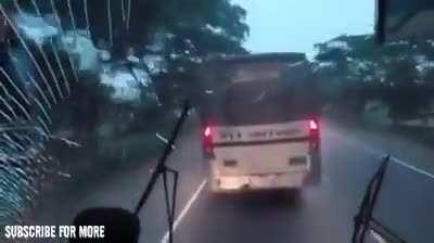 This absolute nutter of a bus drivin maniac...