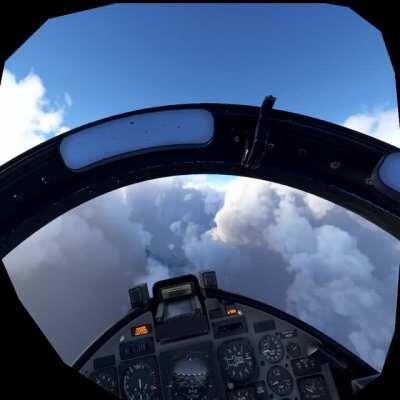 Microsoft Flight Simulator VR - HP Reverb G2 - Clouds are Freaking Amazing
