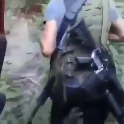 Cartel member is just straight vibing