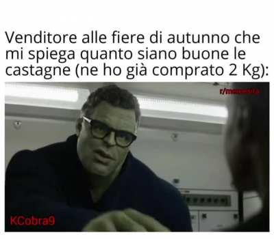 Autunno in un guscio di noce