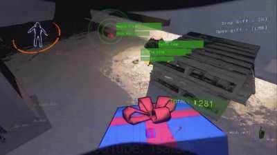 Got a mod where presents have a 5% chance to have any enemy in it, and...