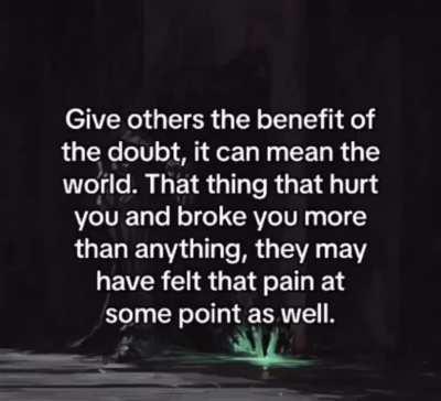 Keep pushing through hardships