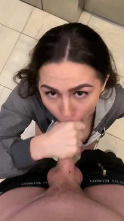 He covered my face as the door opened 🙈