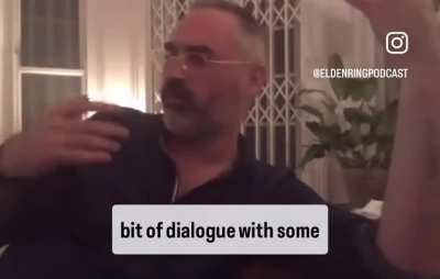 Alex is going to nail the A24 Elden Ring film tone-wise.