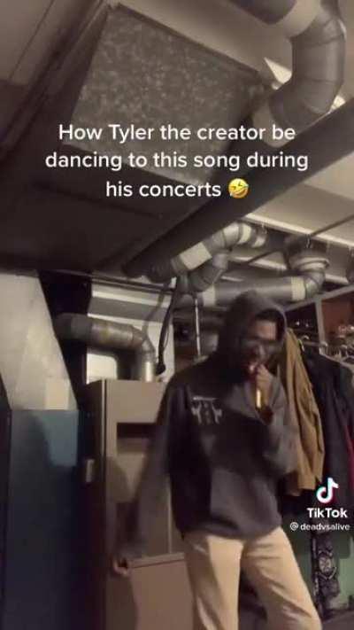 Frr tho he be dancing exactly like this