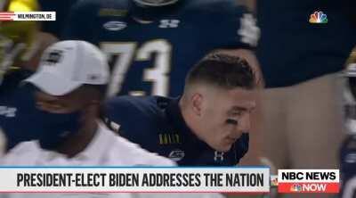 Full clip of the moment NBC cut away from Biden victory event due to the fear of 