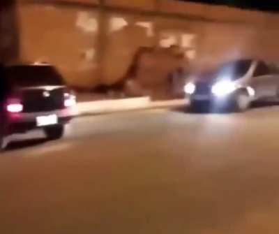 Some boys following their instinct