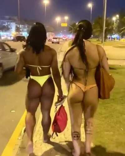 Scheduled post: @eualessandraalves2 (L), @musa_amirafit (R)