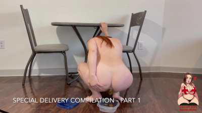 GingerCris - Special Delivery Compilation - Part 1 1080p/60fps 17m15s 💩🤎👩🏻‍🦰