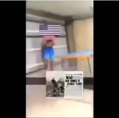 Saw someone post this, with out the edit and felt you guys will enjoy this one too! Murica!