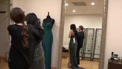 Valkyrae's Green Dress